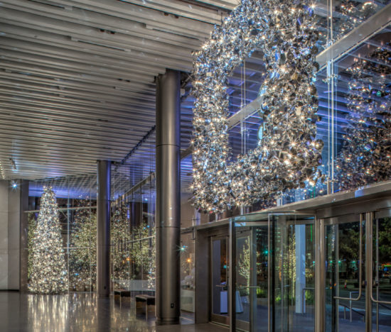 Stainless Steel Wreath & Tree