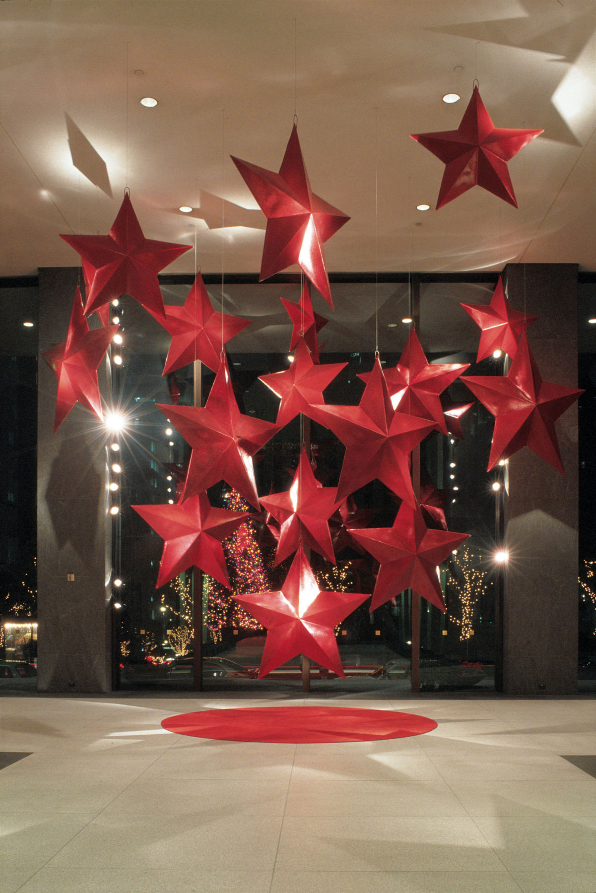 Holiday-Red Stars